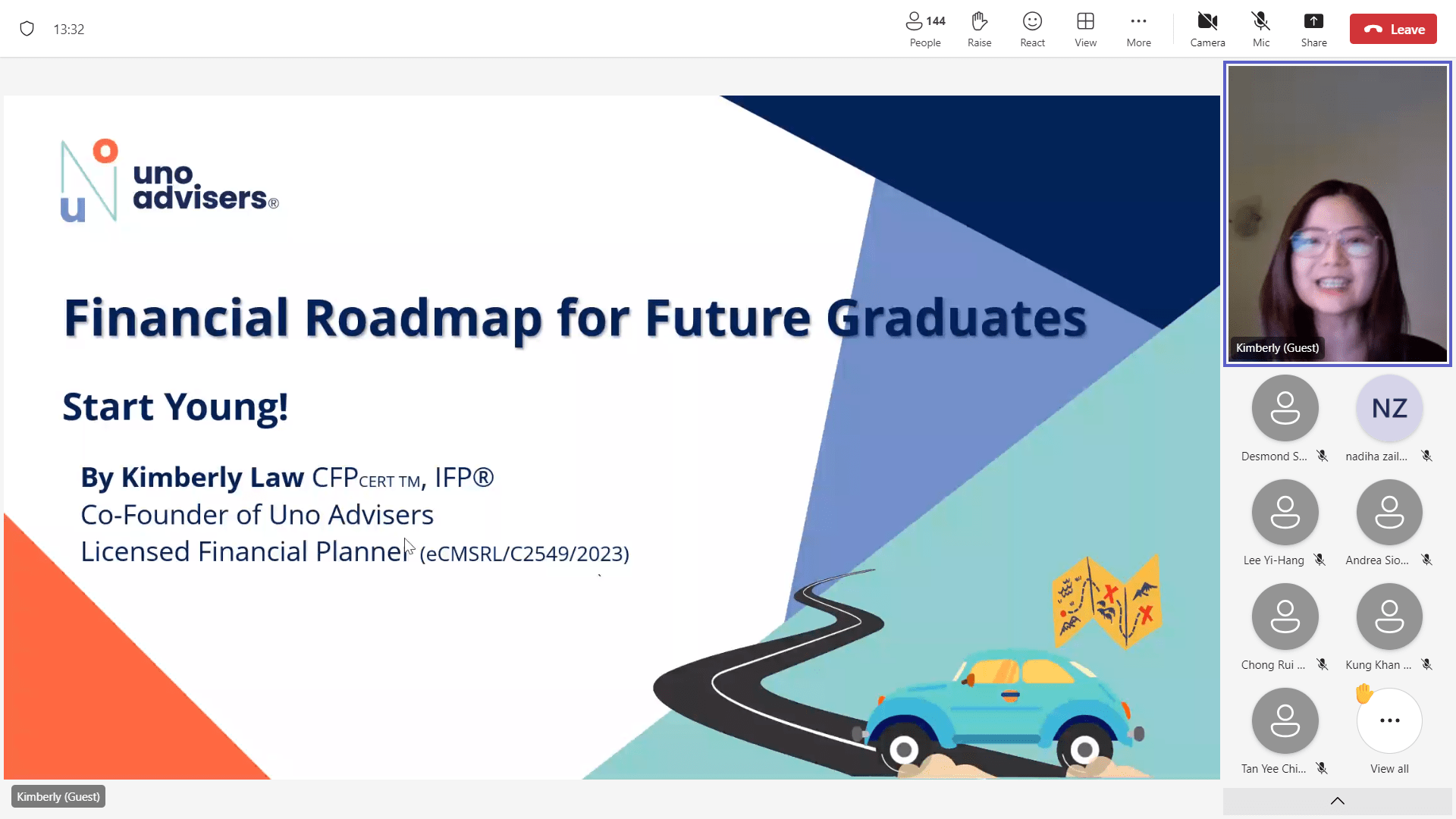 Seminar for UCSI: Financial Roadmap for Future Graduates